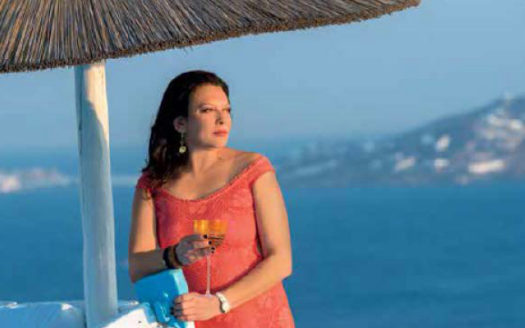 The owner of Blue Collection shares with us her vision for the island she so much adores Marina AGRAFIOTI