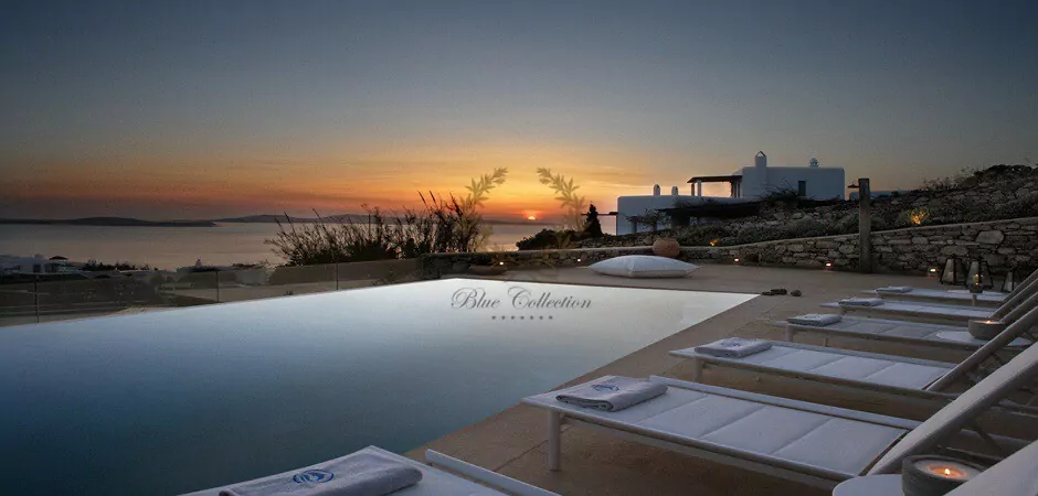Mykonos | St. John – Executive Villa with Private Pool & Stunning views for rent | Sleeps 16+3 | 8+1 Bedrooms | 9 Bathrooms | REF: 180412121 | CODE: AGN-1