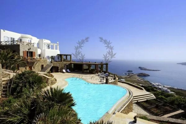 Mykonos – Greece | Agios Sostis – Private Villa with Private Pool & Amazing view for rent | Sleeps 14 | 7 Bedrooms |7 Bathrooms| REF:  180412131 | CODE: AGS1