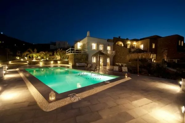 Villa in Mykonos – Greece for rent | Ftelia | Private Pool & sea view  | Sleeps 9 | 4 Bedrooms |4 Bathrooms |REF: 180412118 | CODE: FTL-1