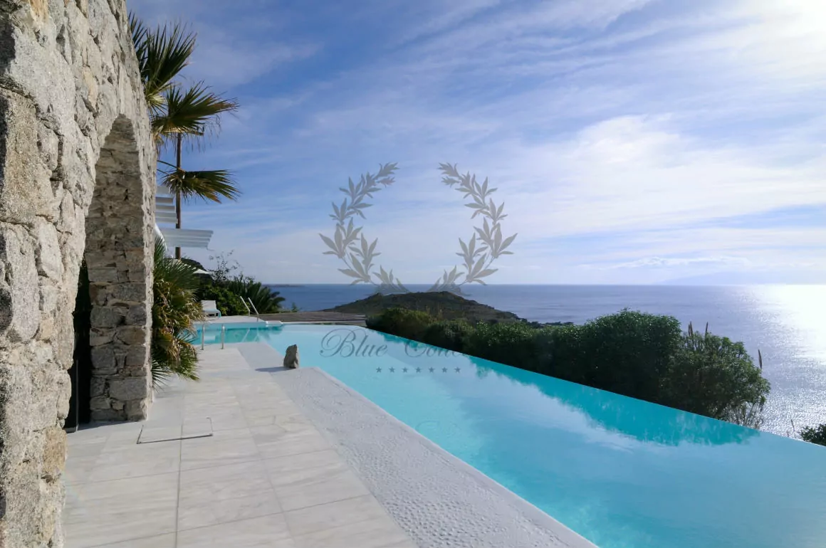 Private Villa for Rent in Mykonos – Greece | Aleomandra | Private Pool | Sea view | Sleeps 10 | 5 Bedrooms | 5 Bathrooms | REF: 180412136 | CODE: MAL-1