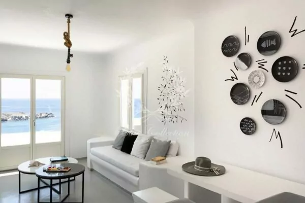 Private Villa for Rent in Mykonos – Greece | Aleomandra | Private Beach | Sea & Sunrise Views | Sleeps 4 | 2 Bedrooms | 2 Bathrooms | REF: 18041269 | CODE: CDM-1