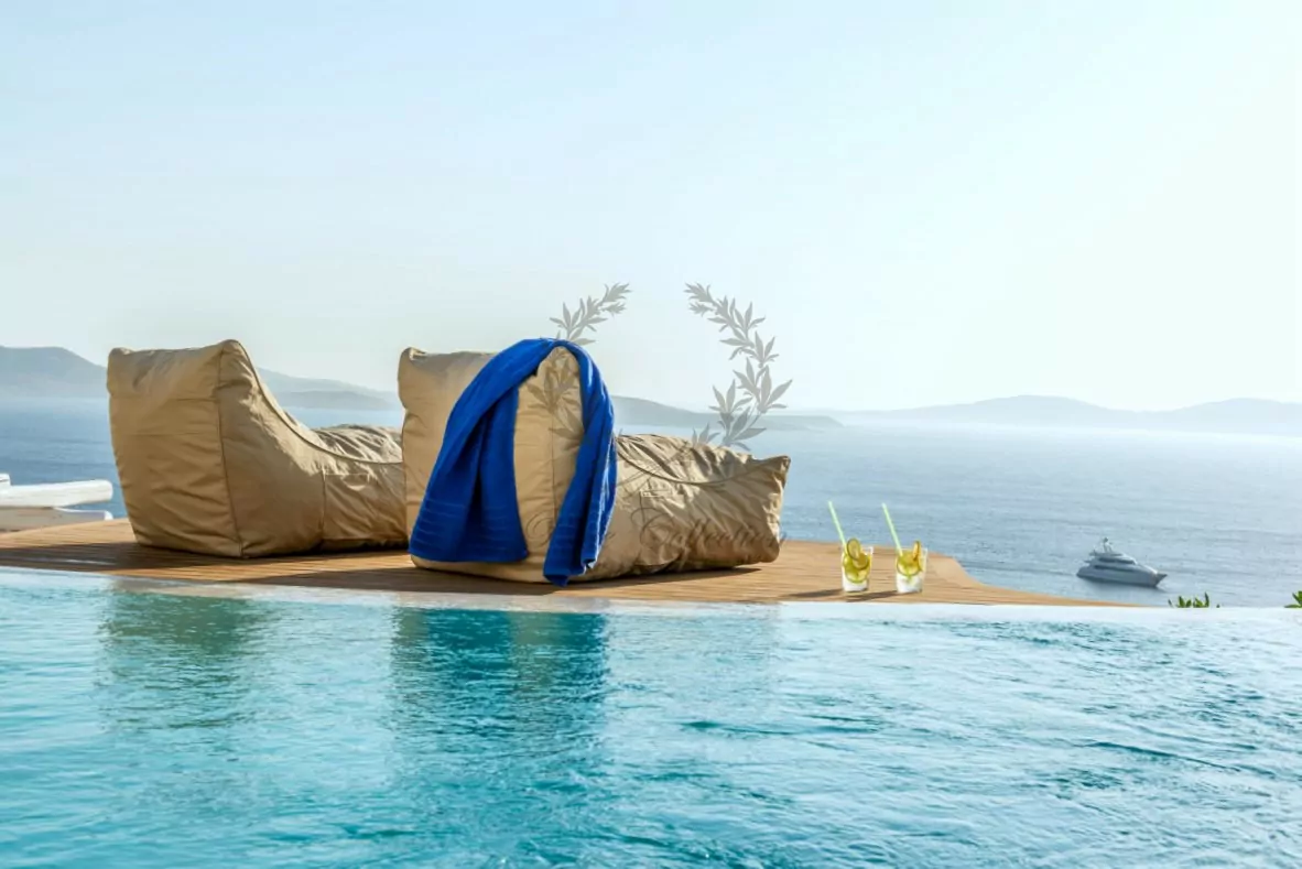 Private Villa for Rent in Mykonos – Greece | Agios Ioannis | Private Pool | Sunset view 