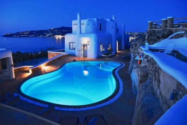 Private Villa for Rent in Mykonos – Greece | Kanalia | Private Pool | Mykonos view 