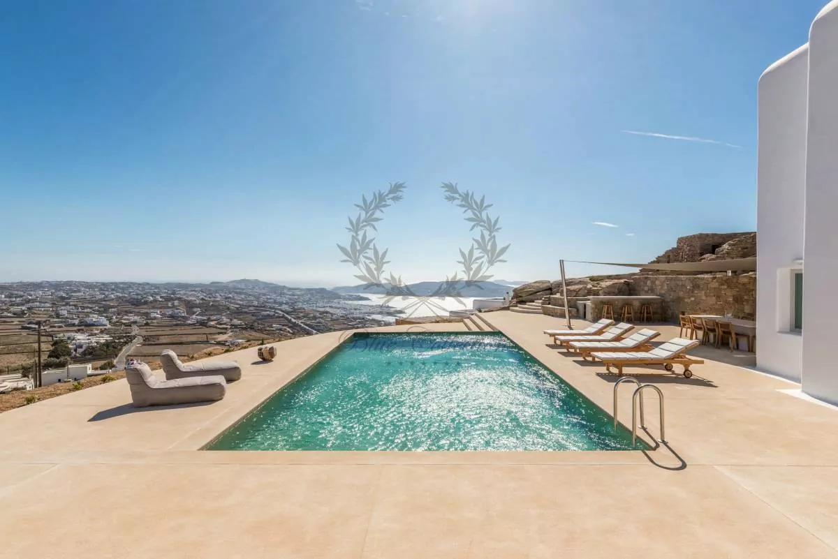 Luxury Villa for Rent in Mykonos – Greece | Agia Sofia | 2 x Private Pools | Mykonos view | Sleeps 14 | 7 Bedrooms | 7 Bathrooms | REF: 180412147 | CODE: TDS-2