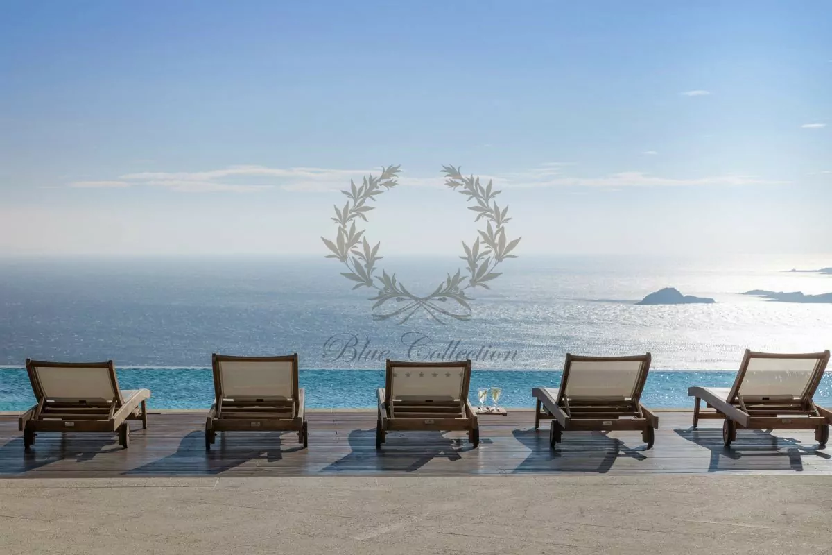 Private Villa for Rent in Mykonos – Greece | Agios Lazaros - Psarou | Private Pool | Sea view | Sleeps 18 | 9 Bedrooms | 11 Bathrooms | REF: 180412157 | CODE: ALA