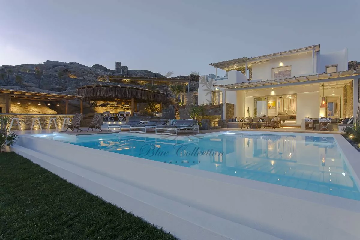 Superb Villa for Rent in Mykonos – Greece | Elia | Private Pool | Sea views 