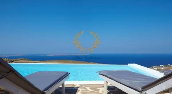 Private Villa for Rent in Mykonos – Greece  | Fanari | Private Pool | Breathtaking  Sea views |Sleeps 8 |4 Bedrooms |4 Bathrooms |REF: 18041241 |CODE: LGT-1