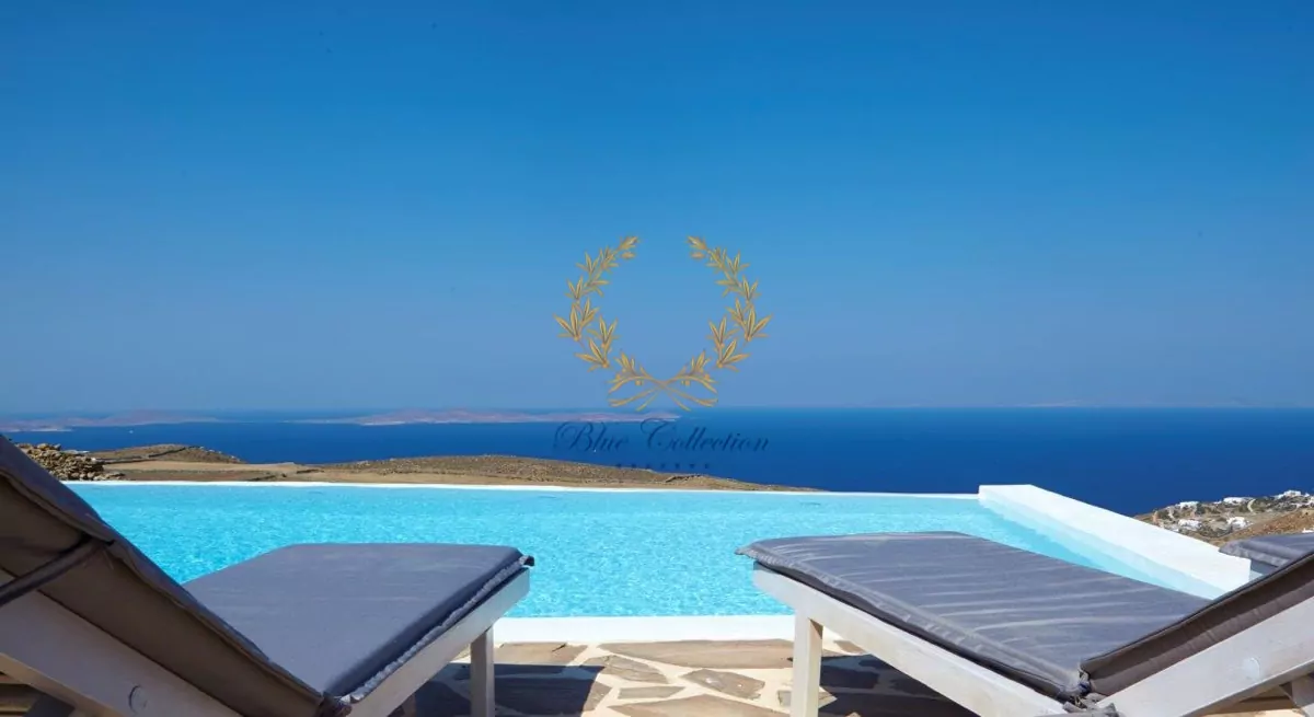 Private Villa for Rent in Mykonos – Greece | Fanari | Private Pool | Breathtaking  Sea views | Sleeps 8 | 4 Bedrooms | 4 Bathrooms | REF: 18041241 | CODE: LGT-1