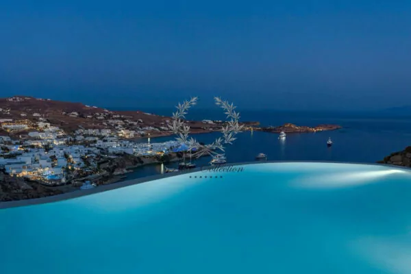 Executive Villa for Rent in Mykonos – Greece | Ag. Lazaros – Psarou Beach | Private Pool | Sea view 