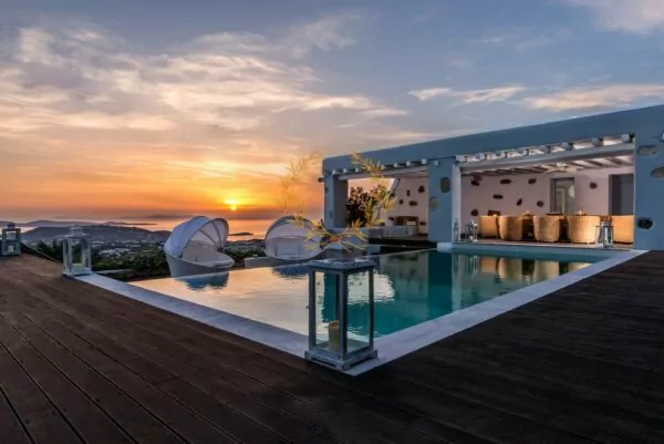 Spectacular Villa for Rent in Mykonos – Greece | Kounoupas | Private Pool | Breathtaking views | Sleeps 12 | 6 Bedrooms | 6 Bathrooms | REF:  180412163 | CODE: KPA-1