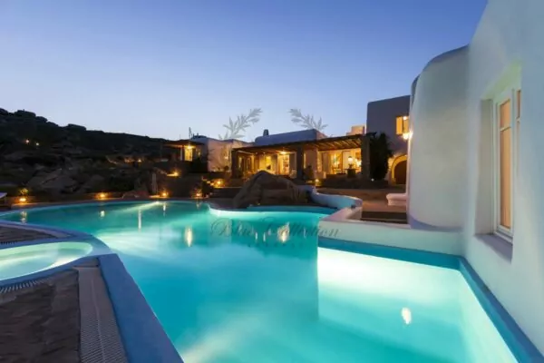 Mykonos | Agrari – Absolute Private Villa with Infinity Pool & Stunning view for rent | Sleeps 12 | 6 Bedrooms |5 Bathrooms| REF:  18041278 | CODE: DLV-1