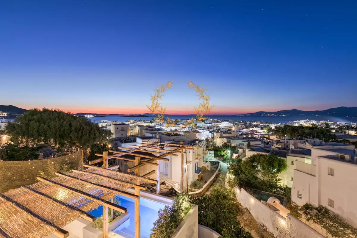 Luxury Villa for Rent in Mykonos – Mykonos Town | 2x Private Heated Pools | Mykonos view | MTL-1