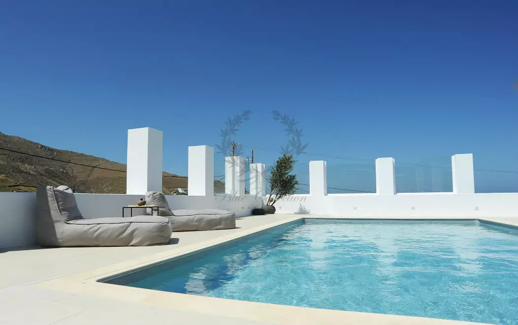 Private Villa to Rent in Mykonos - Panormos | Private Pool & Jacuzzi | PNS-1