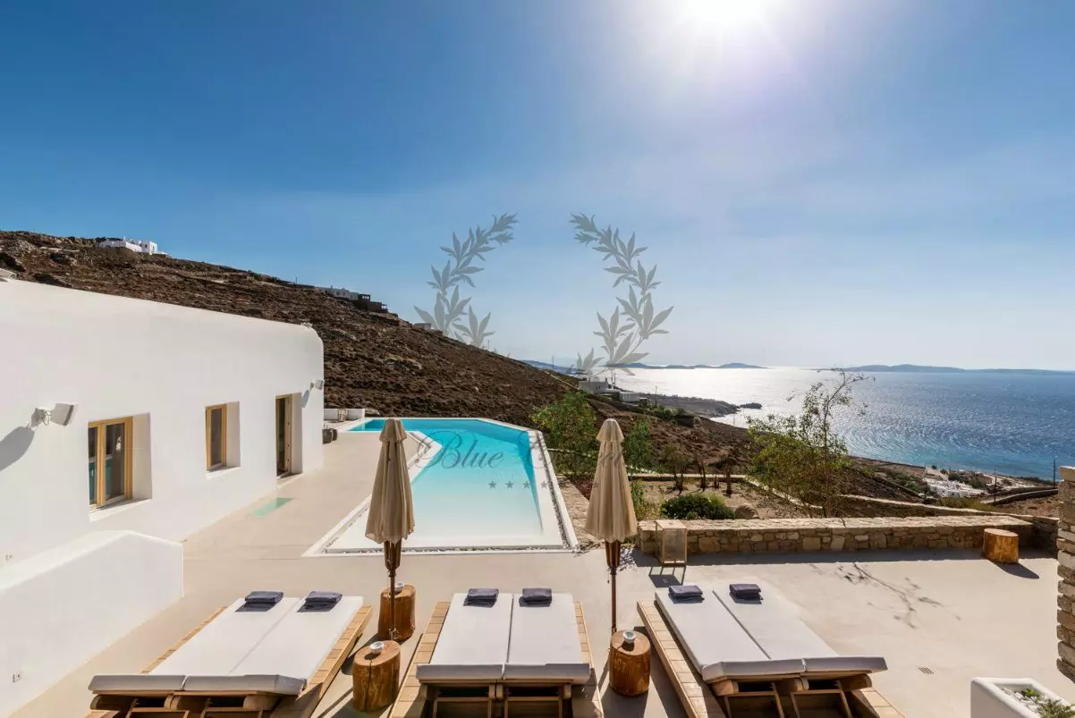 Luxury Wellness Villa for Rent in Mykonos – Choulakia | Private Pool | Jacuzzi | CLM-1