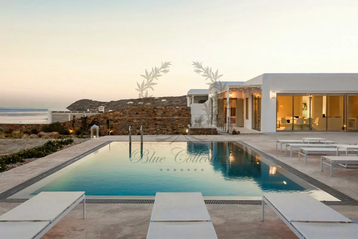 Private Villa in Mykonos - Greece for Rent | Elia Beach | Private Pool & Breathtaking Sea Views | Sleeps 8 | 4 Bedrooms | 4 Bathrooms | REF: 180412196 | CODE: ELB-4