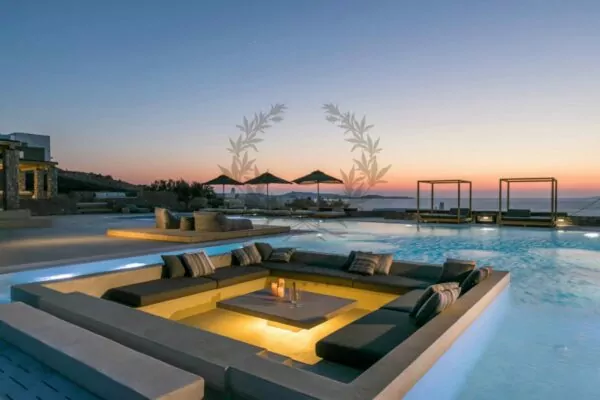 Luxury Villa for Rent in Mykonos - Greece| Aleomandra | REF: 180412177 | CODE: ALP | Private Pool | Stunning Sunset - Sea Views 