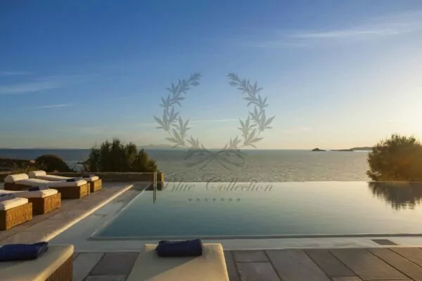 Private Villa to Rent in Mykonos Greece| Agios Lazaros – Psarou | Private Infinity Pool | Sea & Sunset Views| Sleeps 10 | 5 Bedrooms |6 Bathrooms| REF:  180412215 | CODE: ASL-5