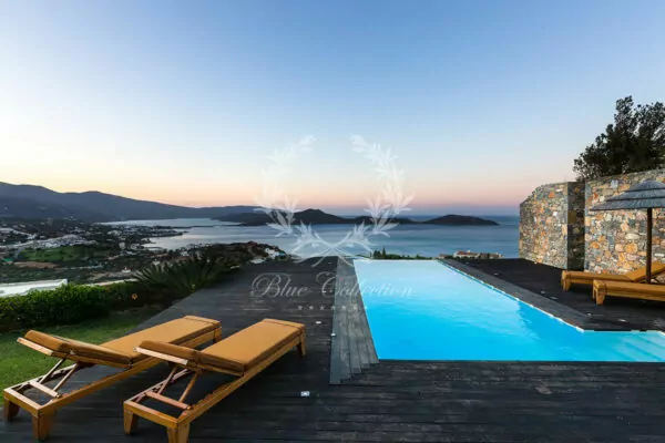 Private Villa for Rent in Crete - Greece | Elounda | Private Infinity Pool | Sea & Sunrise View 