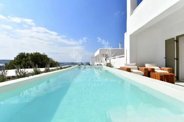 Private Villa for Rent in Paros - Greece | Private Pool | Sea & Sunset View 