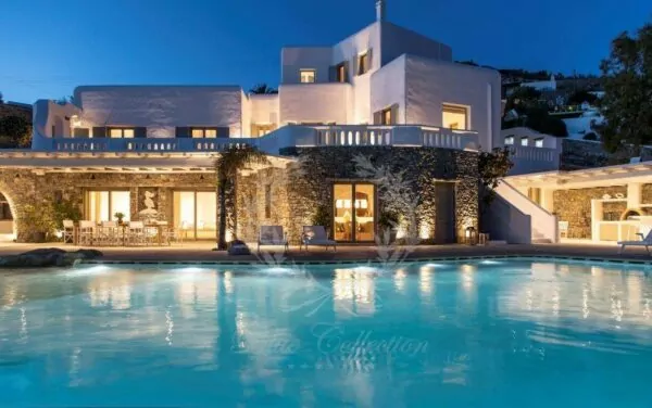 Private Villa for Rent in Mykonos Greece| Kounoupas | Private Pool | Sea Views | Sleeps 16 | 5+3 Bedrooms | 5+3 Bathrooms| REF: 180412221 | CODE: KLG