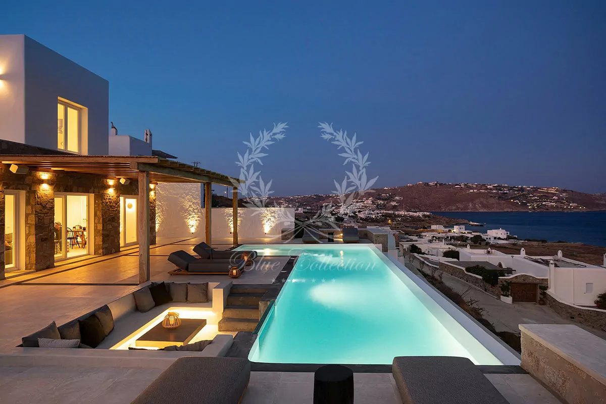Luxury Villa for Rent in Mykonos – Greece | Aleomandra | Private Pool | Stunning Sunset & Sea View | Sleeps 12 | 6 Bedrooms | 6 Bathrooms | REF: 180412234 | CODE: CDN