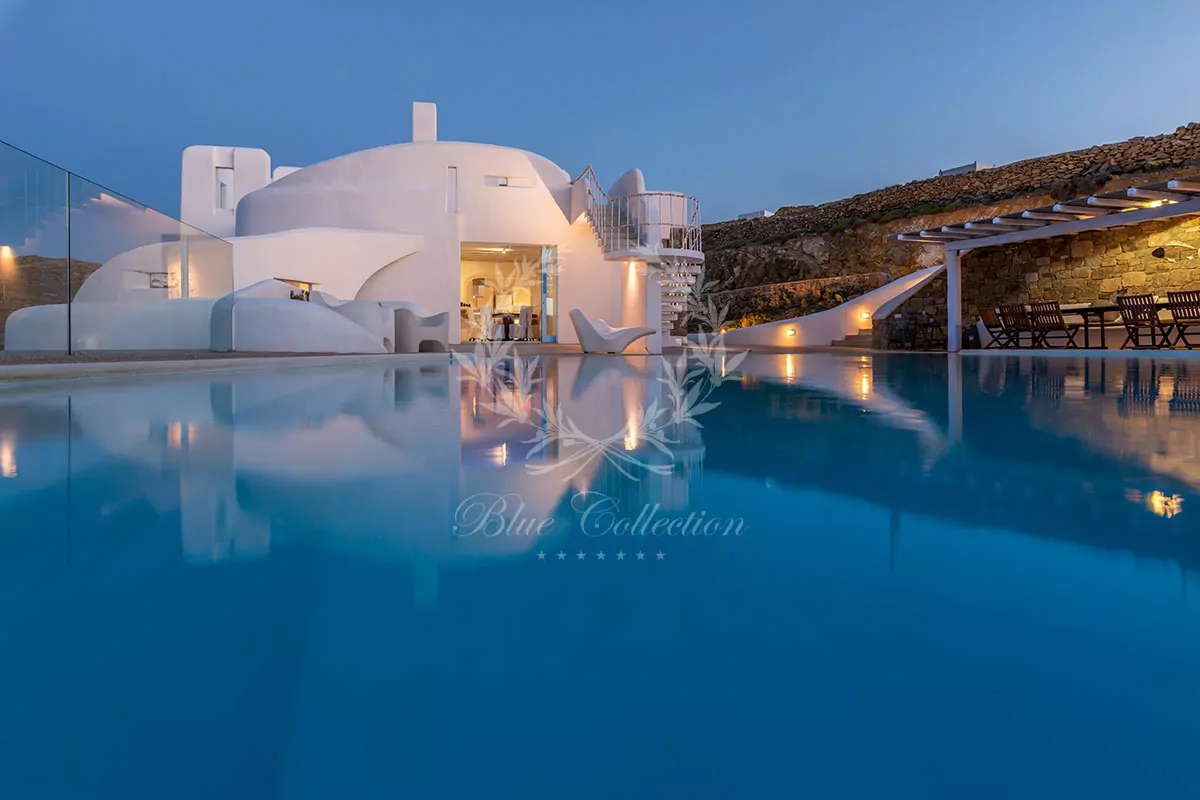 Private Villa for Rent in Mykonos Greece | Fanari | Private Pool | Sea & Sunset Views | Sleeps 20 | 10 Bedrooms | 9 Bathrooms | REF: 180412252 | CODE: FML-1