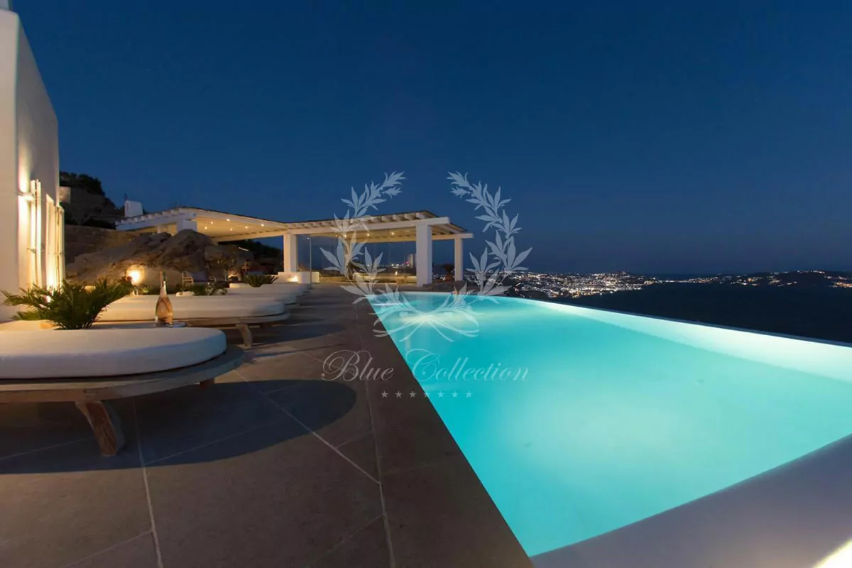 Private Villa for Rent in Mykonos Greece | Tourlos | Private Infinity Pool | Sea & Sunset Views | Sleeps 12 | 6 Bedrooms | 6 Bathrooms | REF:180412253 | CODE: ACL
