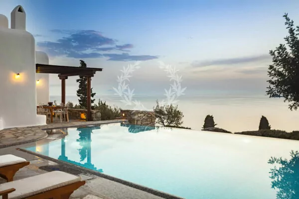 Private Villa for Rent in Mykonos Greece | Agios Lazaros | Private Infinity Pool | Sea & Sunset Views 