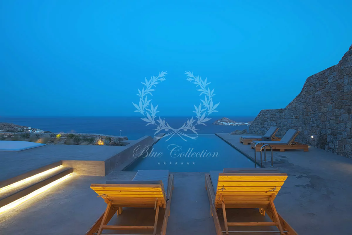 Luxury Villa for Rent in Mykonos Greece | Kalafatis | Private Pool | Sea, Sunrise View 