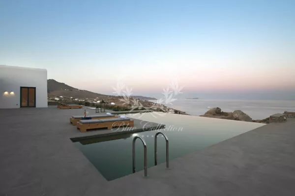 Luxury Villa for Rent in Mykonos Greece | Kalafatis | Private Pool | Sea, Sunrise View | Sleeps 8 | 4 Bedrooms | 4 Bathrooms | REF:180412243 | CODE: KRC-7