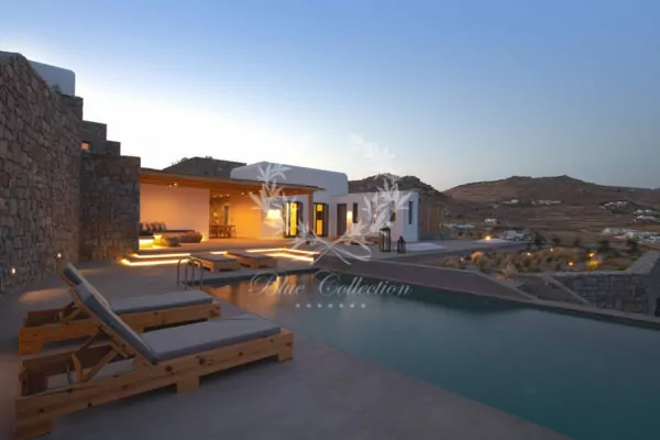 Luxury Villa for Rent in Mykonos Greece | Kalafatis | Private Pool | Sea, Sunrise View | Sleeps 8 | 4 Bedrooms | 5 Bathrooms | REF:180412244 | CODE: KRC-8