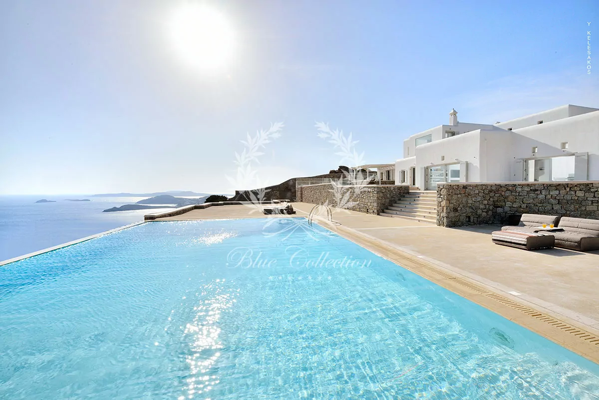 Luxury Villa for Rent in Mykonos Greece | Agios Lazaros | Private Infinity Pool | Sea & Sunset Views | Sleeps 22 | 11 Bedrooms | 11 Bathrooms | REF: 180412271 | CODE: ALV-2