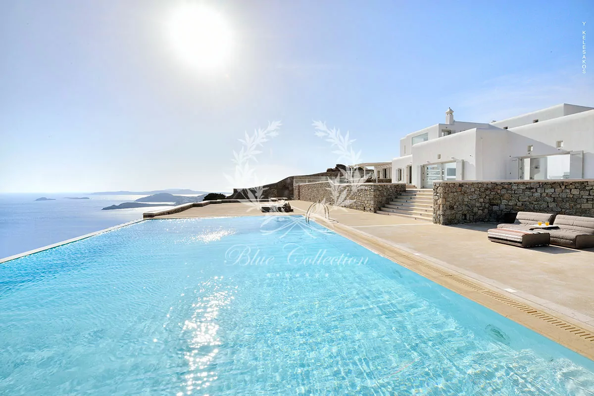 Luxury Villa for Rent in Mykonos Greece | Agios Lazaros | Private Infinity Pool | Sea & Sunset Views 