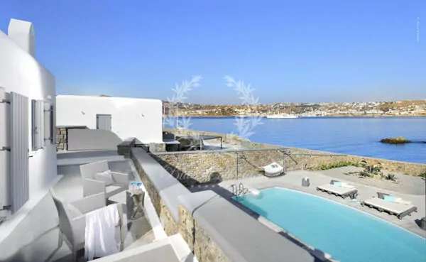 Private Villa for Rent in Mykonos Greece | Kanalia | Private Pool | Mykonos & Sunset Views 