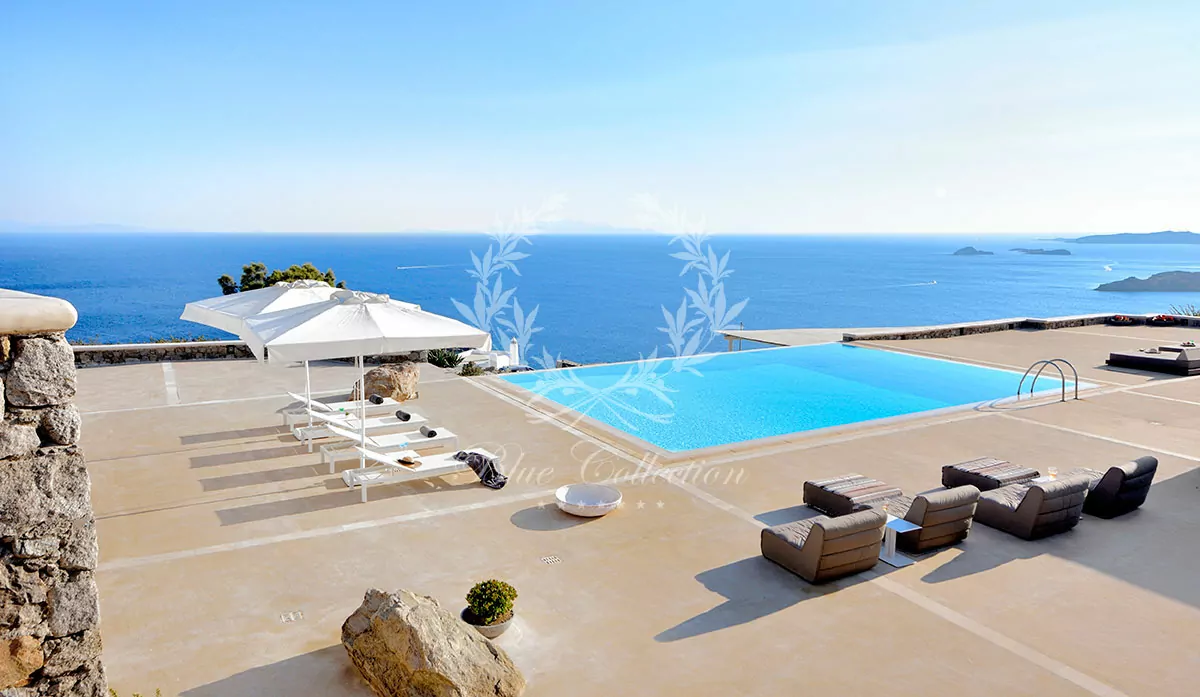 Luxury Villa for Rent in Mykonos Greece | Agios Lazaros | Private Infinity Pool | Sea & Sunset Views | Sleeps 18 | 9 Bedrooms | 9 Bathrooms | REF: 180412289 | CODE: ALV-3