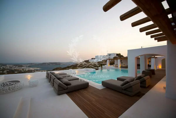 Luxury Villa for Rent in Mykonos – Greece | Tourlos | Private Infinity Pool | Mykonos, Sea & Sunset views | Sleeps 14 | 7 Bedrooms | 7 Bathrooms | REF: 180412286 | CODE: ATR-1