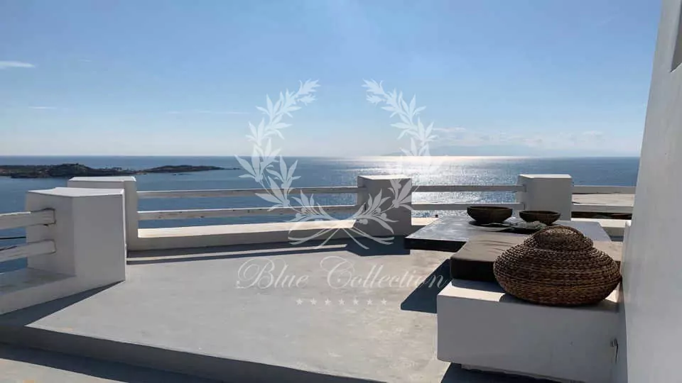 Elegant Villa for Rent in Mykonos - Greece | Agios Lazaros | Private Pool | Sea & Sunset Views | Sleeps 14 | 7 Bedrooms | 7 Bathrooms | REF: 180412287 | CODE: VVR-3