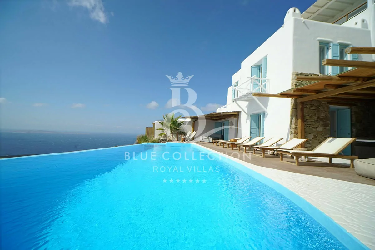 Presidential Villa for Rent in Mykonos-Greece | Kastro-Fanari | Private Infinity Pool & Amazing Sea View | Sleeps 14 | 6 Bedrooms | 6 Bathrooms | REF: 18041235 | CODE: Z2
