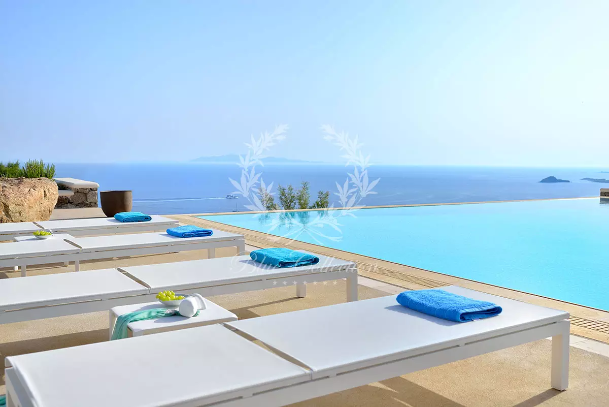 Luxury Villa for Rent in Mykonos - Agios Lazaros | Private Infinity Pool | Sea & Sunset Views | ALV-2