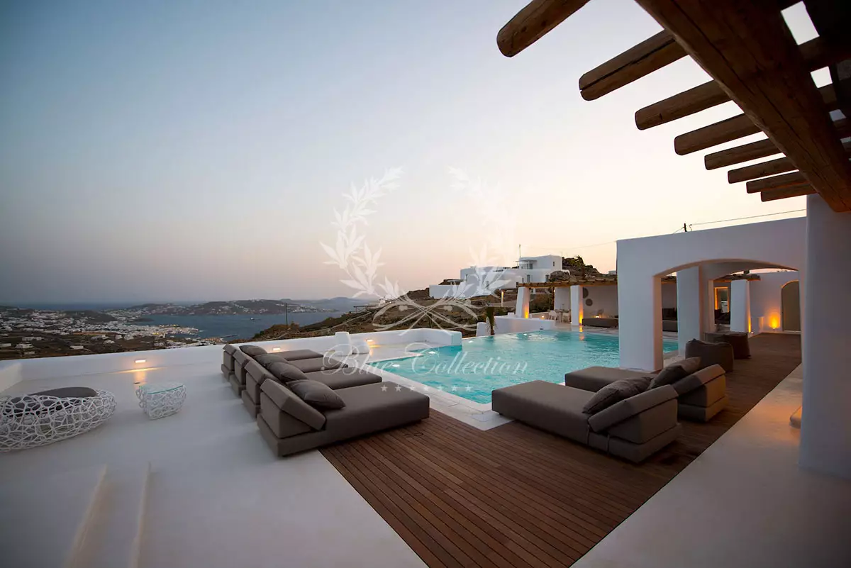 Luxury Villa for Rent in Mykonos – Tourlos | Private Infinity Pool | Mykonos, Sea & Sunset Views | ATR-1