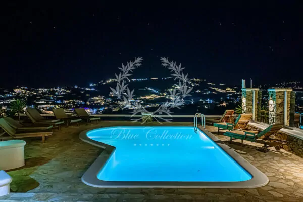 Executive Villa for Rent in Mykonos – Greece | Agios Lazaros-Ornos | Private Infinity Pool | Sea, Sunrise & Sunset Views | Sleeps 10 | 5 Bedrooms | 6 Bathrooms | REF: 18041214 | CODE: 9M-4