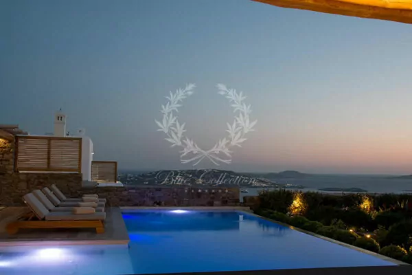 Elegant Villa for Rent in Mykonos Greece | Agia Sofia | Private Pool | Sea & Sunset Views | Sleeps 9 | 5 Bedrooms | 4 Bathrooms | REF: 180412263 | CODE: ASM-1