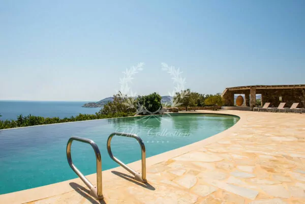 Elegant Villa for Rent in Mykonos – Greece | Lia | Private Infinity Pool | Sea & Sunset View | Sleeps 8 | 4+1 Bedrooms | 4 Bathrooms | REF: 180412299 | CODE: LPS-1