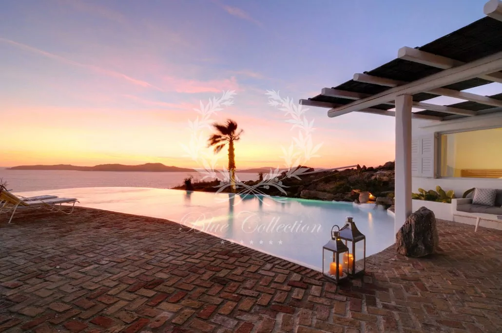 Luxury Villa for Rent in Mykonos - Greece | Aleomandra | Private Infinity Pool | Sea & Sunrise Views | Sleeps 8 | 4 Bedrooms | 4 Bathrooms | REF: 180412296 | CODE: MAL-3