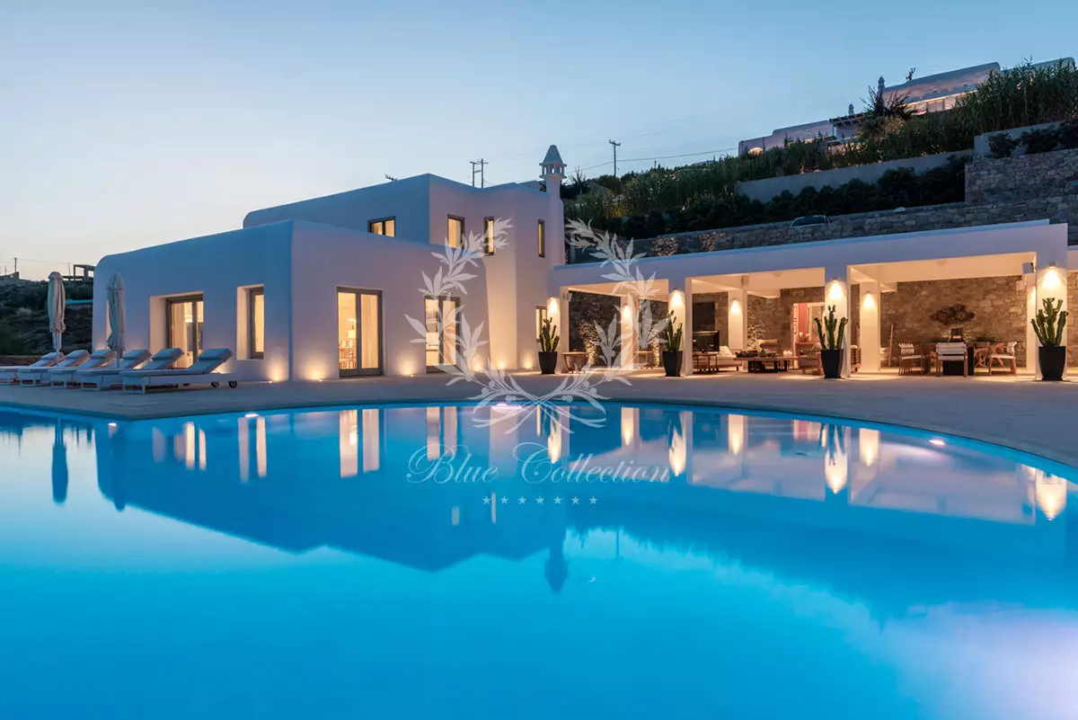 Presidential Villa for Rent in Mykonos – Aleomandra | Private Pool | Complete Privacy | Sea View | ALT