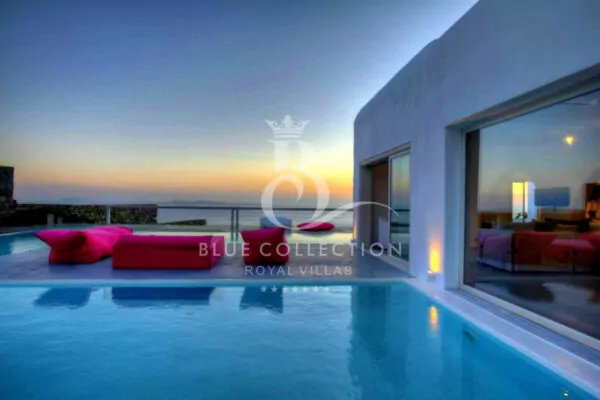Luxury Villa in Mykonos – Greece for Rent | Tourlos | Private Pool | Amazing Views | Sleeps 15 | 8+1 Bedrooms | 9 Bathrooms | REF: 180412120 | CODE: VAG-1
