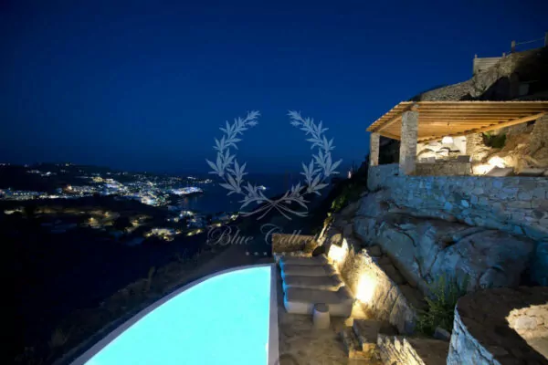 Private Villa for Rent in Mykonos - Greece | Agios Lazaros-Psarou | Private Heated Pool | Sea View 