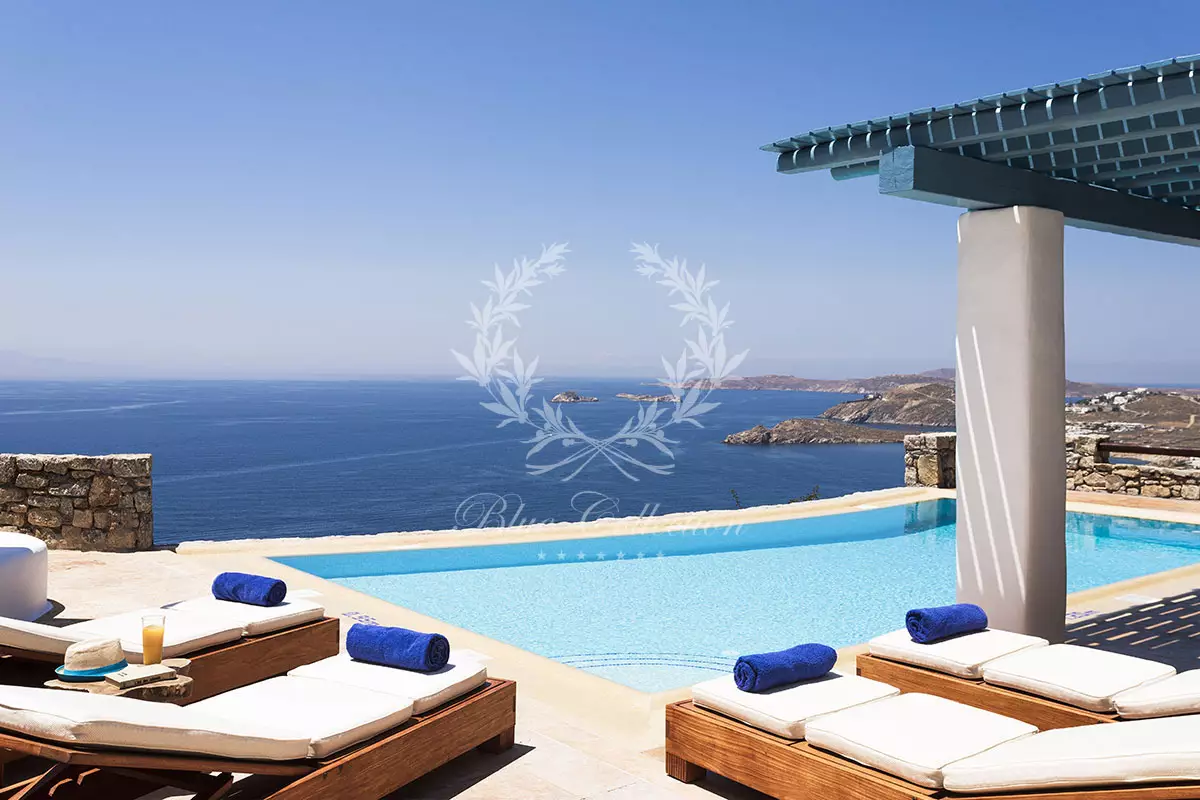 Private Villa for Rent in Mykonos - Agios Lazaros | Private Infinity Pool | Sea & Sunset Views | ASL-7