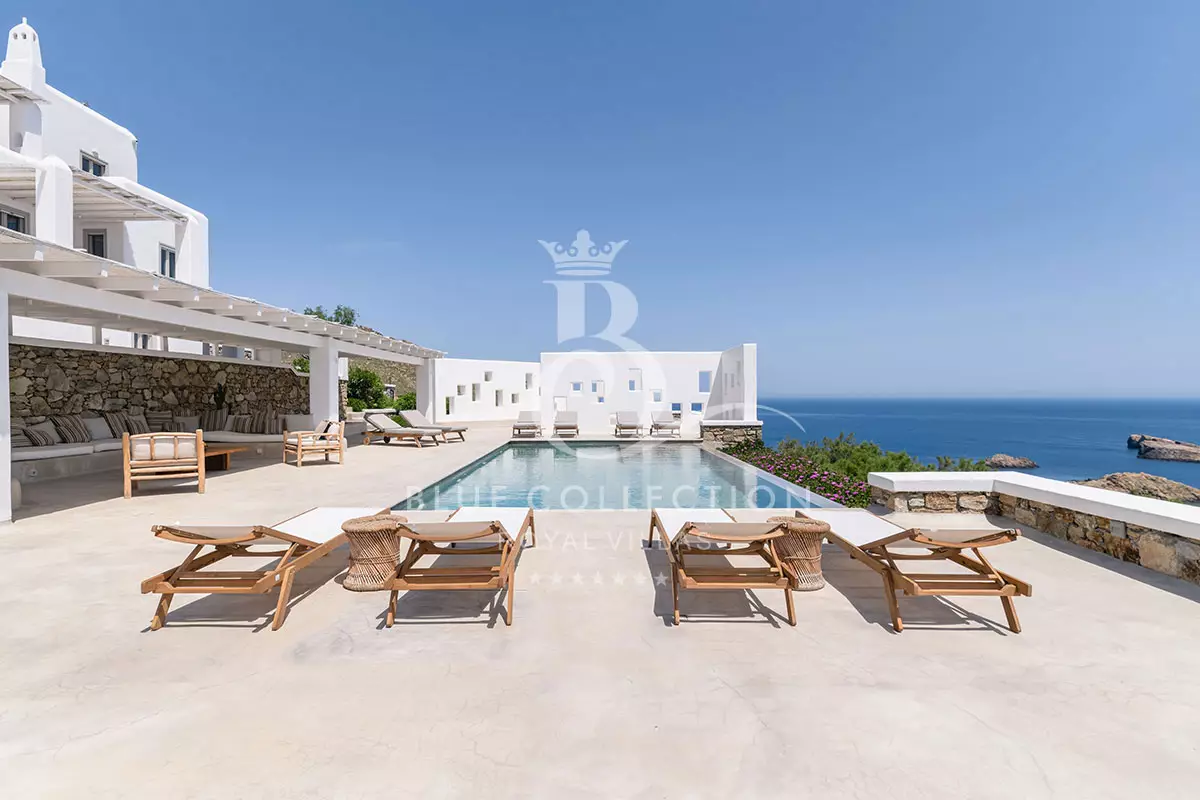 Private Villa for Rent in Mykonos – Agios Sostis | Private Infinity Pool | Sea view | VVR-5